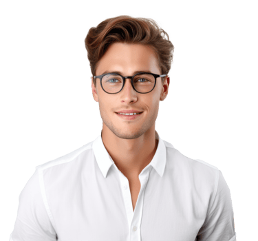 Businessman on isolated png