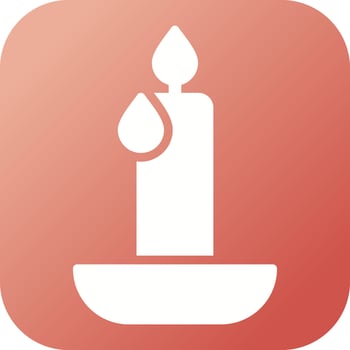 Emergency candle Vector Icon