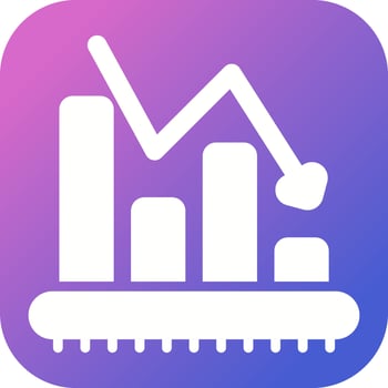Churn Analysis Vector Icon