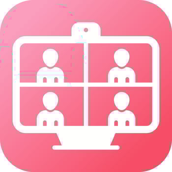 Video Conferencing Vector Icon