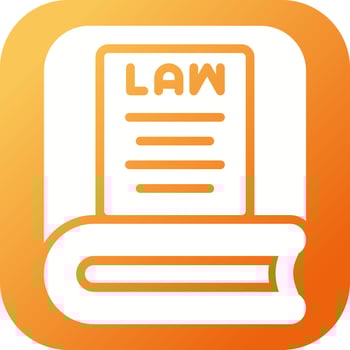 Law Book Vector Icon