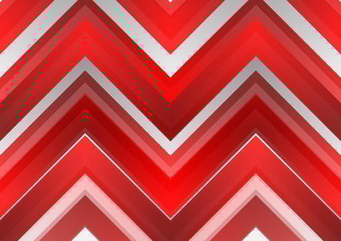 Abstract red corporate technology background vector