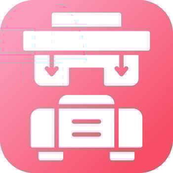Press Machine Vector Icon