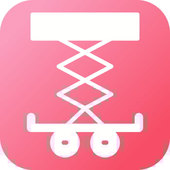 Car Lifter Vector Icon