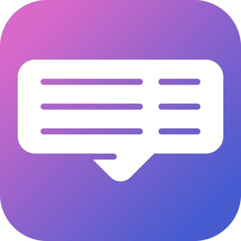 Comment Vector Icon