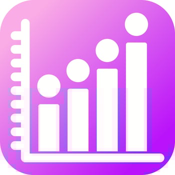 Graph Vector Icon