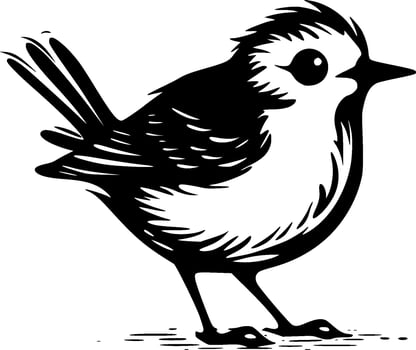 Bird - Minimalist and Flat Logo - Vector illustration