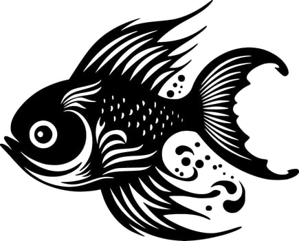 Fish - High Quality Vector Logo - Vector illustration ideal for T-shirt graphic