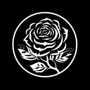 Flower, Minimalist and Simple Silhouette - Vector illustration