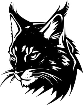 Wildcat - High Quality Vector Logo - Vector illustration ideal for T-shirt graphic
