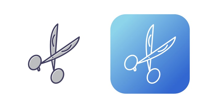 Scissors Vector Icon