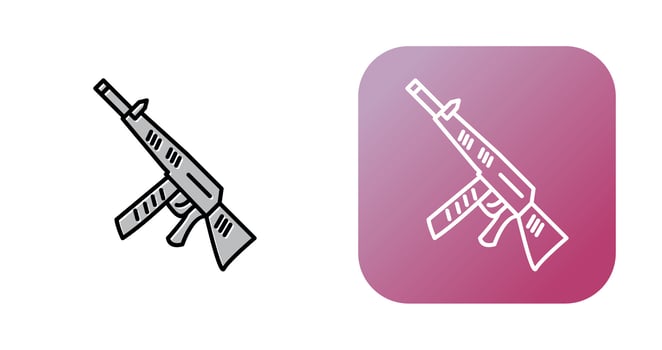 Gun Vector Icon