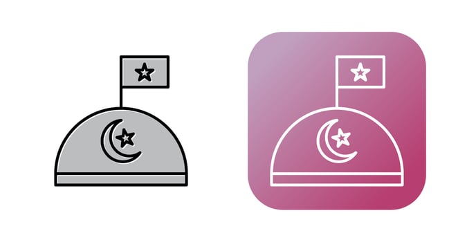 Military Base Vector Icon