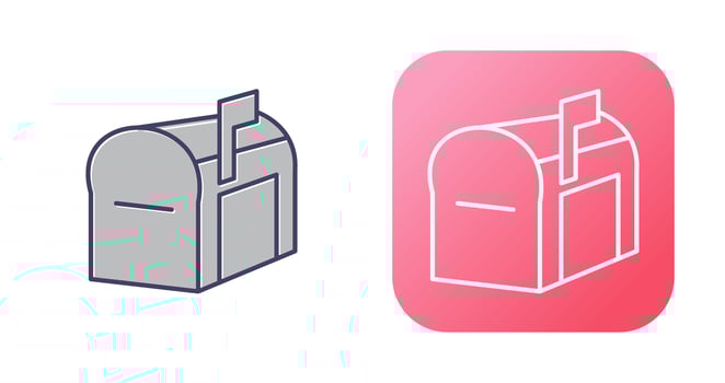 Mailbox Vector Icon