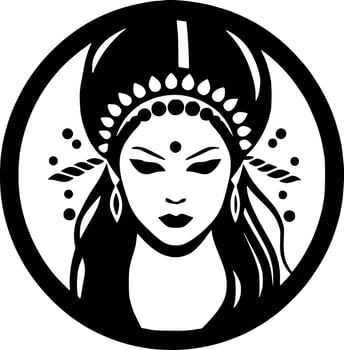 Boho - High Quality Vector Logo - Vector illustration ideal for T-shirt graphic