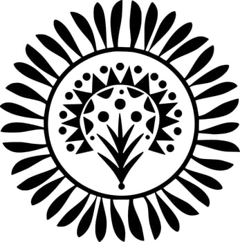 Boho - High Quality Vector Logo - Vector illustration ideal for T-shirt graphic