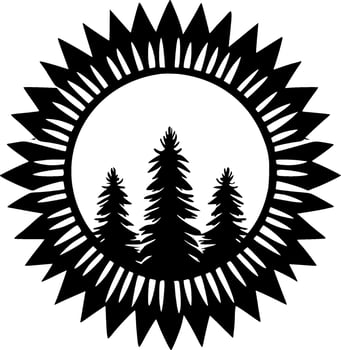 Boho, Minimalist and Simple Silhouette - Vector illustration