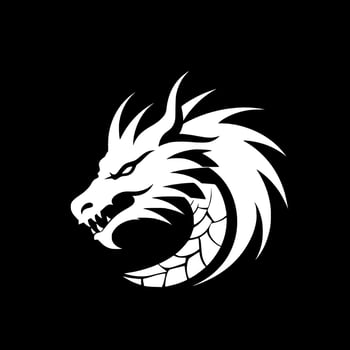 Dragon - High Quality Vector Logo - Vector illustration ideal for T-shirt graphic