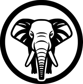 Elephant - High Quality Vector Logo - Vector illustration ideal for T-shirt graphic