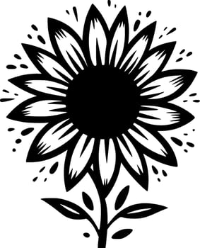 Flower - High Quality Vector Logo - Vector illustration ideal for T-shirt graphic
