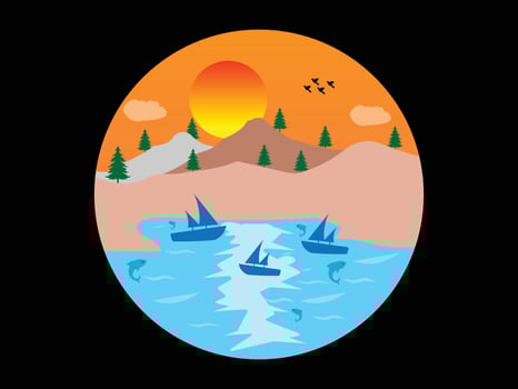 Summer t-shirt design bundle, summer beach vacation t-shirts, summer surfing t-shirt vector design