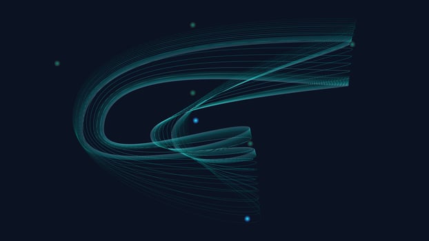 Abstract wavy line colorful multicolor background in blue, yellow, purple, and violet background. You can use this creative design in your wonderful project and get success. vector