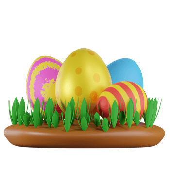 Egg Easter 3D Illustrations png