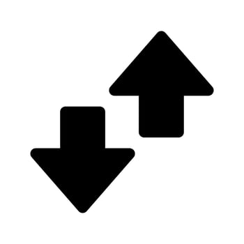 Exchange Icon Vector Symbol Design Illustration