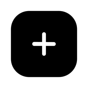 Plus Icon Vector Symbol Design Illustration