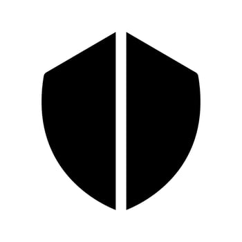 Shield Icon Vector Symbol Design Illustration