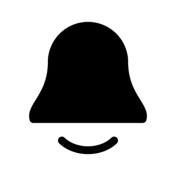 Bell Icon Vector Symbol Design Illustration