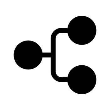 Organization Icon Vector Symbol Design Illustration