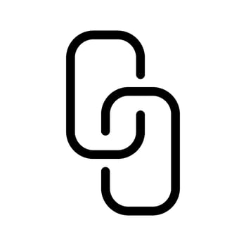 Link Icon Vector Symbol Design Illustration