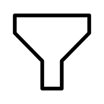 Funnel Icon Vector Symbol Design Illustration