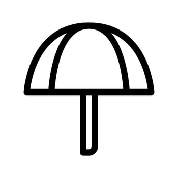 Umbrella Icon Vector Symbol Design Illustration