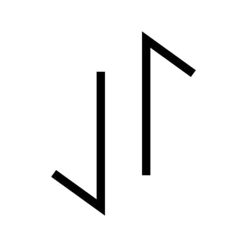Sort Icon Vector Symbol Design Illustration
