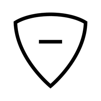 Insecure Icon Vector Symbol Design Illustration
