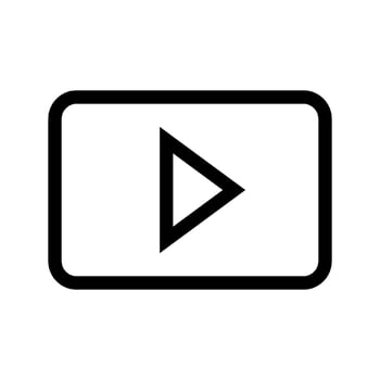 Play Icon Vector Symbol Design Illustration