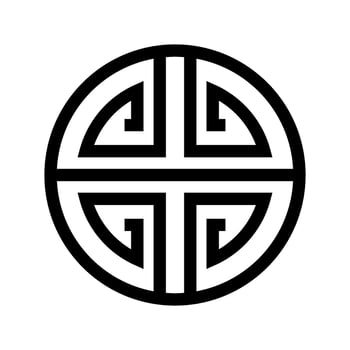 Door Ornament Icon Vector Symbol Design Illustration