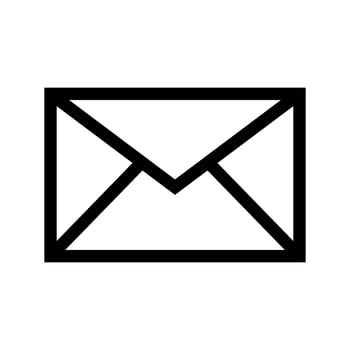 Mail Icon Vector Symbol Design Illustration