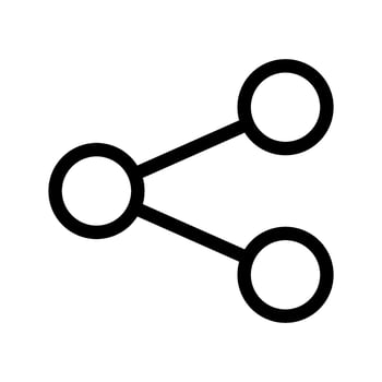 Share Icon Vector Symbol Design Illustration