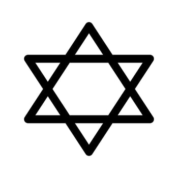Judaism Icon Vector Symbol Design Illustration
