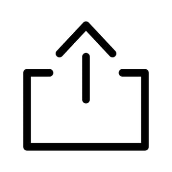Upload Icon Vector Symbol Design Illustration