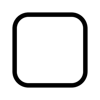 Square Icon Vector Symbol Design Illustration