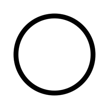 Circle Icon Vector Symbol Design Illustration