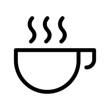 Coffee Icon Vector Symbol Design Illustration
