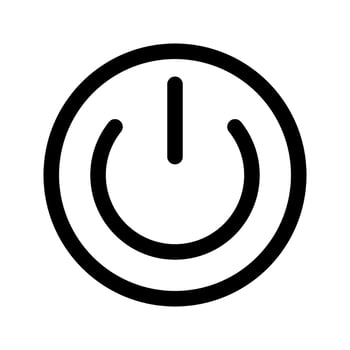 Power Button Icon Vector Symbol Design Illustration
