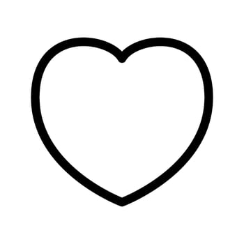 Heart Icon Vector Symbol Design Illustration