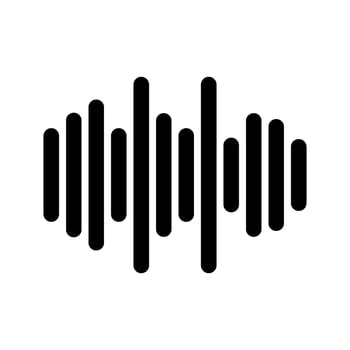 Sound Waves Icon Vector Symbol Design Illustration