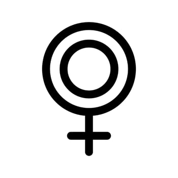 Female Sign Icon Vector Symbol Design Illustration